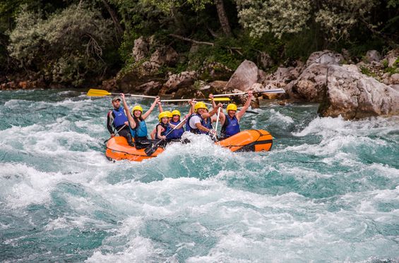 Fare rafting