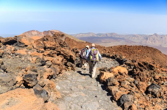 Fare escursioni nel parco nazionale del Teide