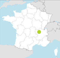 carte Partir FRANCIA : LIONE E DINTORNI