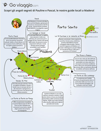 Carte des coins secrets de MADERA