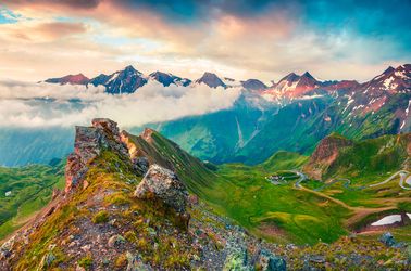 La route de Grossglockner 