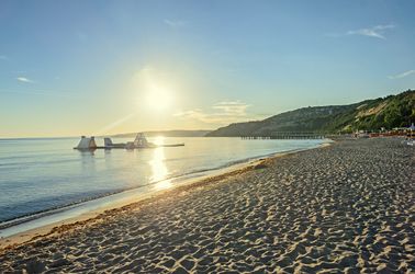 La plage d'Albena