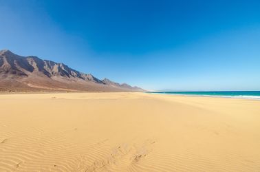 La plage sauvage de Cofete à Fuerteventura
