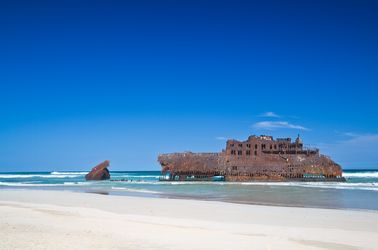 L'épave du Cabo Santa Maria sur l'île de Boa Vista