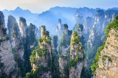 Les montagnes Zhangjiajie