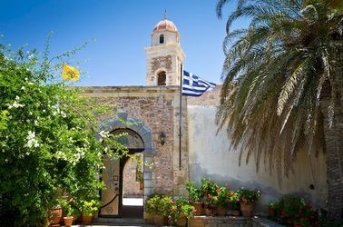 Le monastère Moni Toplou