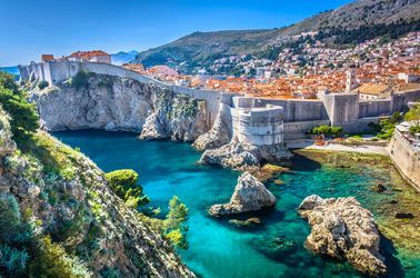 La citadelle fortifiée de Dubrovnik