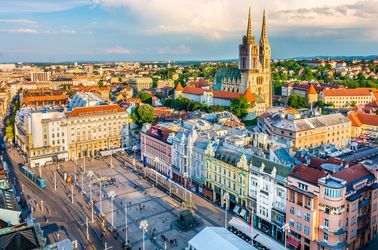 La capitale : Zagreb