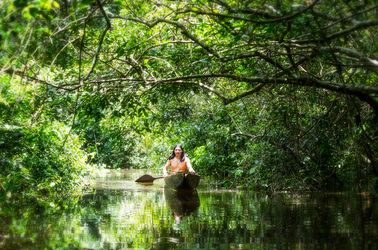 Indigène de la réserve de Cuyabeno