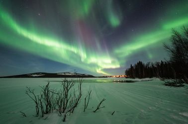 Aurores boréales au parc national de Pyhä-Luosto