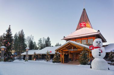 Le village du Père Noël, près de Rovaniemi