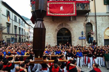 Fête des cierges à Gubbio