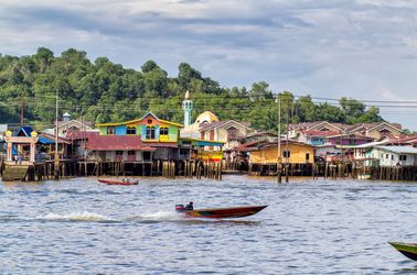 Village flottant de Kampong Ayer