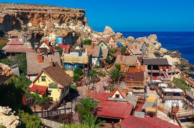 Le village coloré de Popeye