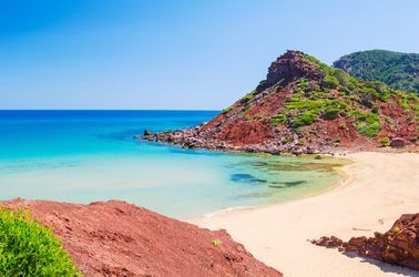La plage Cala Pilar