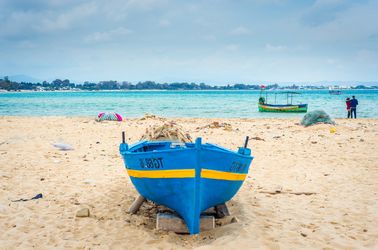 La plage d'Hammamet