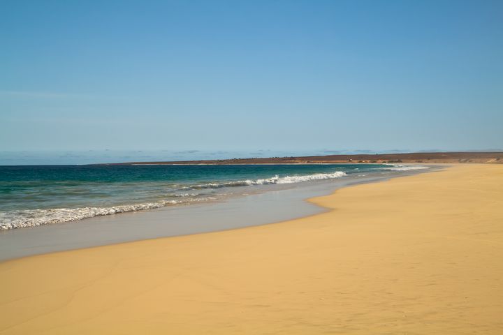 plage Praia de Santa Monica - Boa Vista