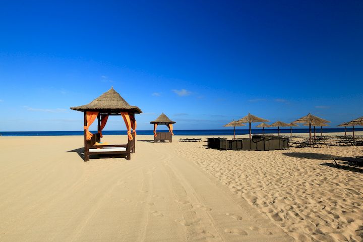 plage Praia de Santa Maria, Isola di Sal