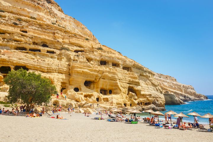 plage Spiaggia di Matala