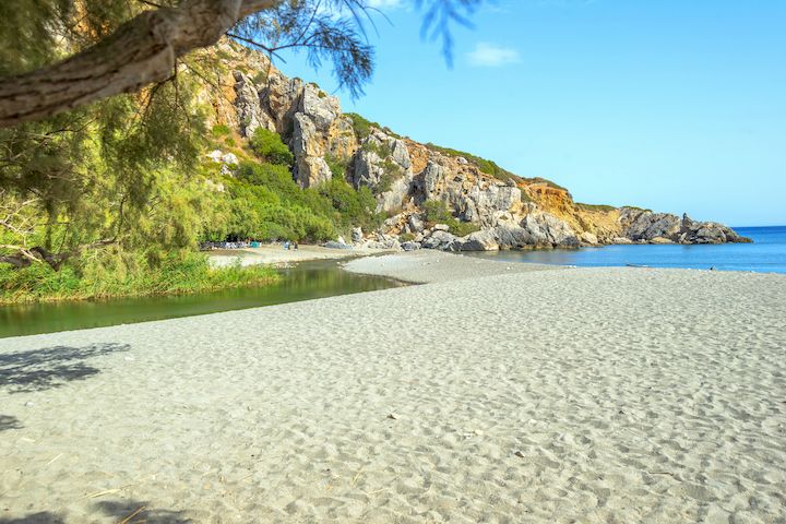 plage Spiaggia di Preveli