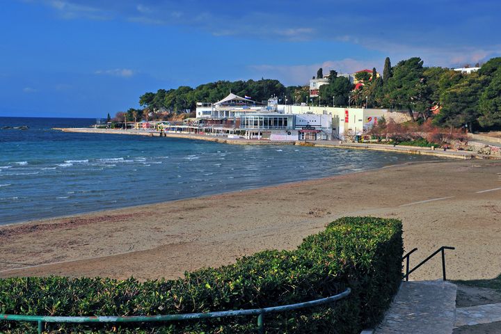 plage Spiaggia di Bačvice, Spalato