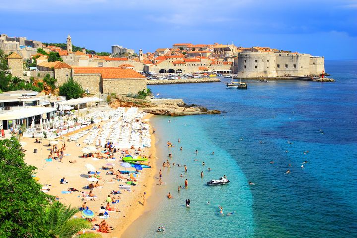 plage Spiaggia di Banje Beach, Dubrovnik