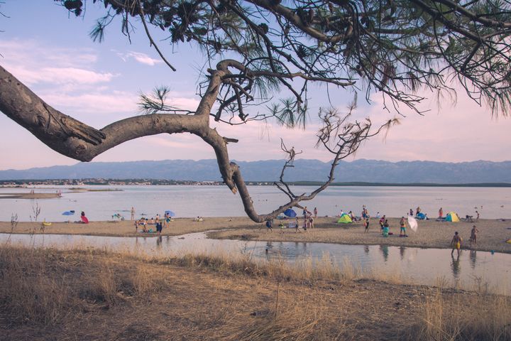 plage Spiaggia di Ninska Laguna, Nin