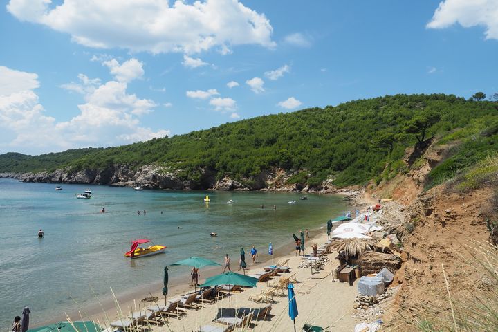 plage Spiaggia di Šunj, isola di Lopud