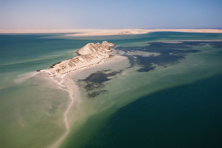 plage Spiagge dell'isola del drago- Dakhla