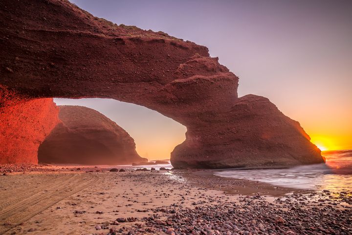 plage Spiaggia di Legzira - Sidi Ifni