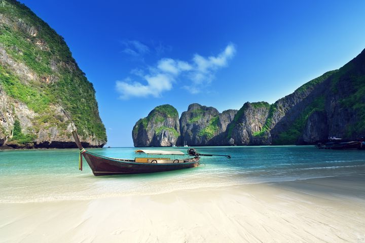 plage Maya Bay a Koh Phi Phi