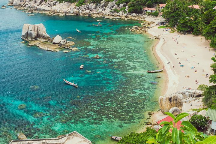 plage Tanote Bay a Koh Tao